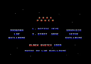 Dark Power (UK) (1989) [Black System] [Micro Mag] (Trainer) screen shot title